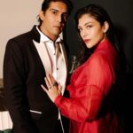 Archana Vijaya Instagram - Mom + Dad . 😝 Falling in love with you more each day, as if that’s even possible ! 😉 Everyday is Valentine’s Day when I am with you. ❤️ Celebrating our love, dressed up in our forever favorite's @rohitgandhirahulkhanna #ValentinesWithRGRK #RohitGandhiRahulKhanna 📸- @thephotodost