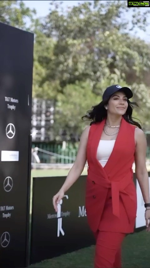 Archana Vijaya Instagram - My kinda Monday ! 😉 Had the best day ever at the @mercedesbenz.tandtmotors Trophy at the Delhi Golf Club, got some tips from A pro golfer, met some friends , walked around the iconic DGC golf course and got to check out the newest EV kids on the block by @mercedesbenz.tandtmotors - the EQS an EQB ! I have to say Golf and Mercedes is definitely a match made in heaven ! 💯 #tandtmotorstrophy #golf #mercedesbenz #perfectday #mamasdayout
