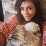 Archana Vijaya Instagram - Mom vibe ✅ Baby vibe ✅✅ #oneweekold
