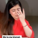 Arishfa Khan Instagram - Can you relate?🥺🥹 (Me to my aachi kismat*)
