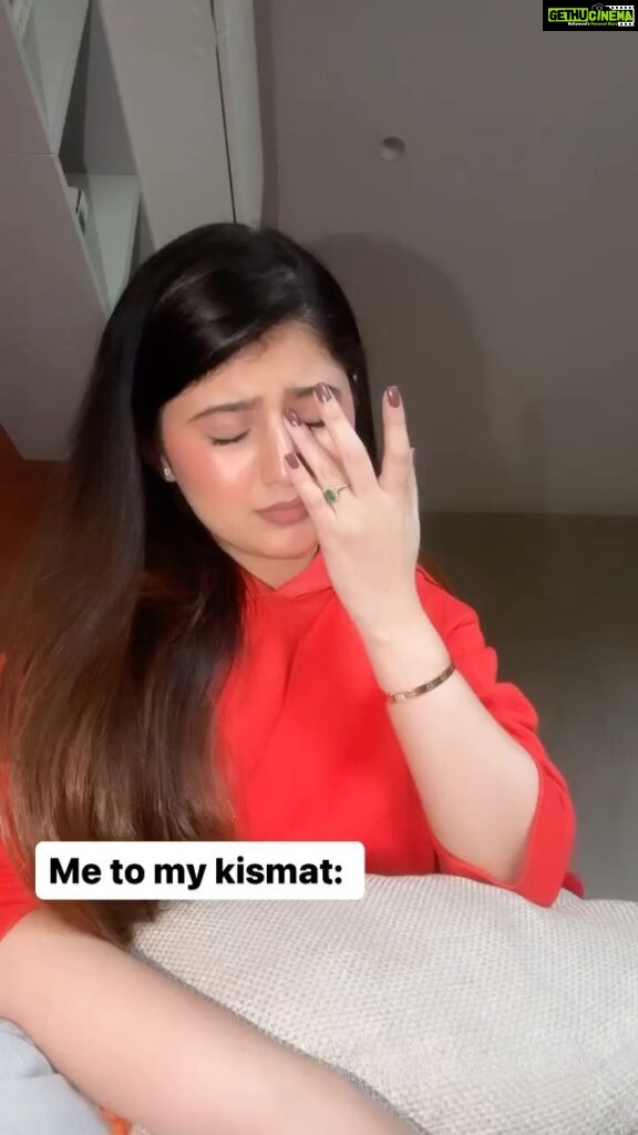 Arishfa Khan Instagram - Can you relate?🥺🥹 (Me to my aachi kismat*)