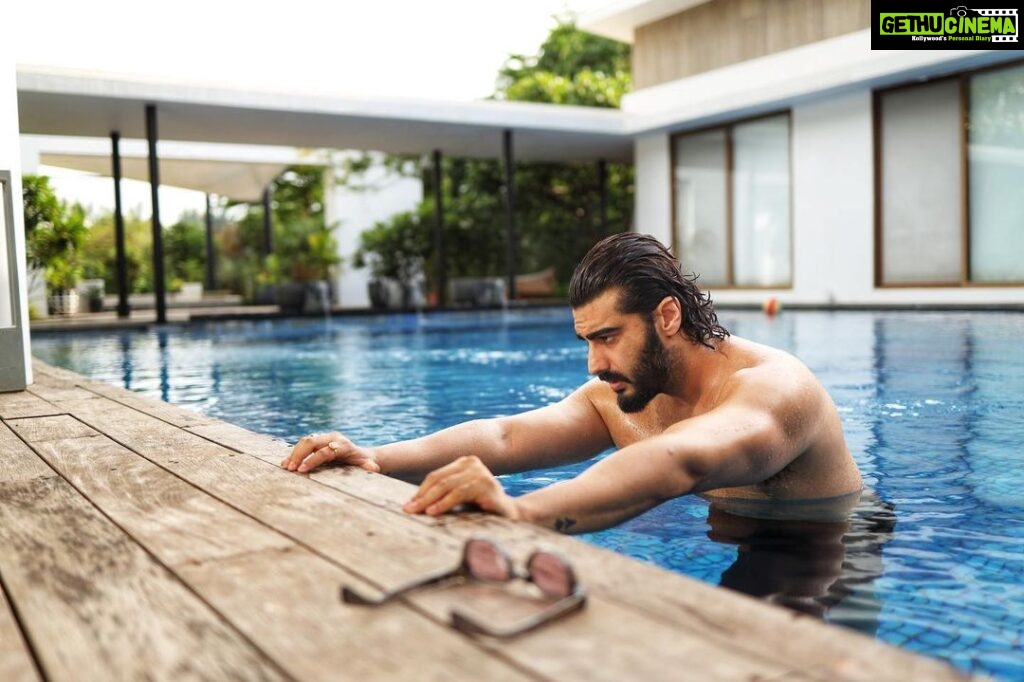 Arjun Kapoor Instagram - Cooling off before things heat up…