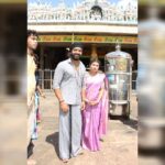 Arun Vijay Instagram - Om Namashivaya 🙏🏽 God bless everyone.. #spirituality #templetour #AV #thiruvannamalai #girivalam
