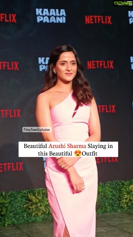 Arushi Sharma Instagram - Beautiful #ArushiSharma Looks Super Gorgeous in this Beautiful Outfit as she poses at #KaalaPaani Trailer Launch . . . . #arushisharma #arushisharma_007 #arushisharmaworld #arushisharmafans