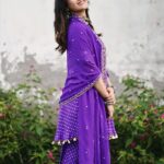 Arushi Sharma Instagram – Felt pretty in purple 💜 
Outfit from @pinkcitybysarika 
🎥 @mr_dakol 
@lights.camera.chanu