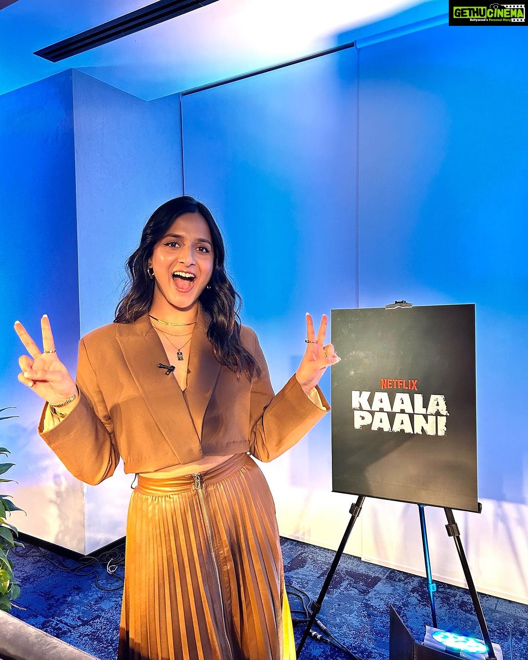 Arushi Sharma Instagram - Kaala Paani now streaming on Netflix!!! @netflix_in Go watch nowwwwwwwwwww!!!!!!!