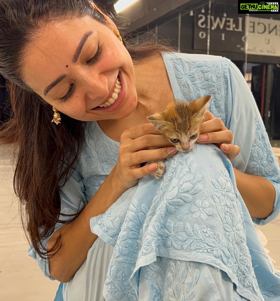Asha Negi Instagram - Chinchin Coco won’t let me enter the house today!🫣 😻