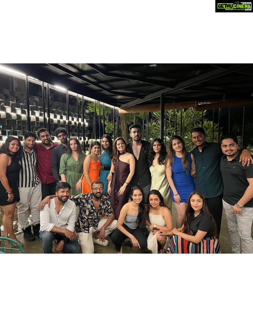 Ashika Ranganath Instagram - "05.08.2023 Never too late for birthday blast post🐥 From intense Lagori matches, epic cricket showdowns, to dancing till our feet cried for mercy – what an absolute riot of a night! Let's remember, real friendships are measured in dance moves per minute. Happy Friendship Day guys! 🎉💃🏏♥️ Thanks for the amazinggg day! @anusha.ranganath_ @thejaswini_sharma @janhvi_gowda @rajeevgowda13 @a_jayraju @urjapatel_artistry @samskruthi_gs @saachi_c_jain @ashishdrc786 @ashwin.mg @sushmitha2412 @jeeviiii @gaautham06 @chethan_ramesh