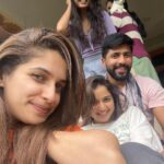 Ashika Ranganath Instagram - Weekend at Coorg ☔️ Also, jack & jill’s first appearance on gram 🫶🏻 @thejaswini_sharma @anusha.ranganath_ @rajeevgowda13 @sangeetha_prasan ♥️ Madikeri, Coorg