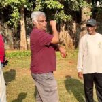 Ashish Vidyarthi Instagram - Each one of us is the product of the teachers who have moulded us. Coach Paradkar is somebody who has sculpted many cricketers... I had the privilege of meeting him while preparing for my role in “Kaun Pravin Tambe?” Naman to each of my teachers who have contributed to my journey... Naman to Coach Vidyadhar Paradkar, the legacy you have created shall continue to inspire millions and live on forever 🙏🏾