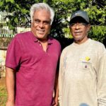 Ashish Vidyarthi Instagram - Each one of us is the product of the teachers who have moulded us. Coach Paradkar is somebody who has sculpted many cricketers... I had the privilege of meeting him while preparing for my role in “Kaun Pravin Tambe?” Naman to each of my teachers who have contributed to my journey... Naman to Coach Vidyadhar Paradkar, the legacy you have created shall continue to inspire millions and live on forever 🙏🏾