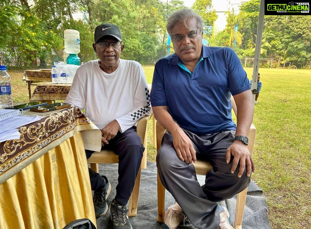 Ashish Vidyarthi Instagram - Each one of us is the product of the teachers who have moulded us. Coach Paradkar is somebody who has sculpted many cricketers... I had the privilege of meeting him while preparing for my role in “Kaun Pravin Tambe?” Naman to each of my teachers who have contributed to my journey... Naman to Coach Vidyadhar Paradkar, the legacy you have created shall continue to inspire millions and live on forever 🙏🏾