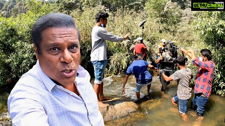 Ashish Vidyarthi Instagram - Filming In The Middle Of A River 😨😱 Watch full vlog on YouTube-Ashish Vidyarthi Actor Vlogs In this vlog, I am going to share with you the mesmerizing beauty of Sakleshpur and the beautiful resort that I am staying in. What truly makes any place beautiful are its people and I must say that the people here are full of warmth. I am going to introduce you to one such loving family who has invited us for breakfast at their place. Umesh, Shekhar, Jaiprakash and I will be enjoying a hearty and delicious breakfast with Salim Bhai and Shakeel Bhai at their home. They run the 'Hill Top Coffee Enterprise' here in Sakleshpur. With so much love and warmth they host us that it's etched in my memory forever. I will also be sharing a sneak peek of my shoot location and some fun moments with the crew. So, watch the vlog and see what interesting menu was served for breakfast which included some unique varieties of chapatis and chutney and curries. The dessert too was so uniquely served and was delicious! Do show love to our vlogs and channel by hitting the 'subscribe' button, don't forget to 'like' and share your valuable thoughts in the 'comments' section. Alshukran Bandhu Alshukran Zindagi. #filming #film #bts #filmmaking #shootlocation #behindthescenes #coffee #homecooking #friends #lightscameraaction #ashishvidyarthi #actorslife #vlog #youtube #love #karnataka #sakleshpur