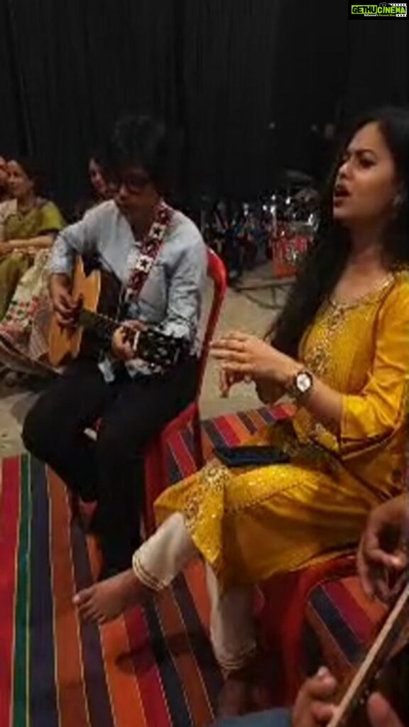 Ashish Vidyarthi Instagram - Ashirbani Kar in performance Gauhati