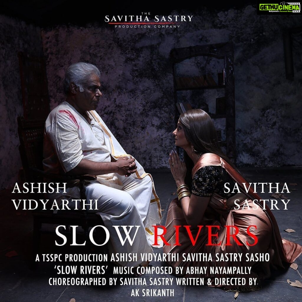 Ashish Vidyarthi Instagram - Prepare to be captivated by 'Slow Rivers,' an astonishing masterpiece crafted by the visionary writer and director, @ak.srikanth, and brought to life by the exceptionally talented @savithasastry. This mind-bending spiral unravels the intricate bond between an artist, her Guru, and her art, leaving audiences mesmerized. 'Slow Rivers' is now Streaming on YouTube Channel-Savitha Sastry (Link in bio) In my journey, I had the privilege of crossing paths with Srikanth and Savitha, and the more I discovered about their work, the deeper my admiration grew for their unwavering commitment and passion in showcasing this art form with unparalleled brilliance. I extend my heartfelt gratitude for this incredible opportunity and offer my highest praise to the remarkable team and cast involved: @sashospace, @abhaynayampallyguitar for their outstanding contributions, as well as the talented Cinematographer @naveeen_sriram and the brilliant minds behind the costumes and makeup at @studiolailas, Music Director #abhaynayampallyguitar and @lakshman_jai, whose invaluable efforts made this production possible. Bengaluru,Karnataka