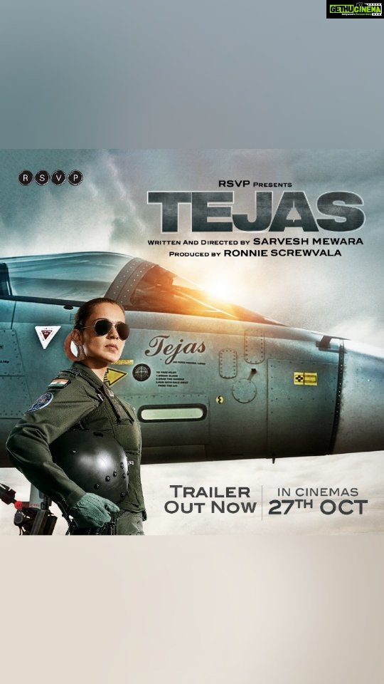 Ashish Vidyarthi Instagram - Ab aasman se dushman pe waar hoga, ab jung ka elaan hoga! Ye woh Bharat hai, jisko chhedoge toh woh chhodega nahi! 🇮🇳 #TejasTrailer out now. #Tejas In cinemas on 27th Oct. #BharatKoChhedogeTohChhodengeNahi To the fearless warriors of the skies, a very Happy Indian Air Force Day! 🚀👨‍✈️ @indianairforce #IndianAirForceDay #TejasOnIAFday @sarveshmewara @ronnie.screwvala @anshul14chauhan @varun.mitra @nair.vishak @shashwatology @rangoli_r_chandel @zainabburmawalla @pashanjal @nonabains @zeemusiccompany