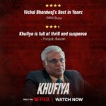 Ashish Vidyarthi Instagram - I can't find the words to express how deeply touched and grateful I am for the overwhelming love and warmth you've showered upon "Khufiya," a film that holds a special place in my heart as I had the privilege of acting in it, under the direction of my dear friend Vishal Bhardwaj. Your incredible support, your heartwarming reviews, and the genuine affection you've shown us have filled our hearts with boundless joy. It's a testament to the immense effort and passion poured into every frame of this film. Your love is not just encouraging; it's a gentle reminder of why we do what we do. Thank you for being an integral part of this beautiful journey. Thankful, Grateful and Blessed🙏🏾🤗 #KhufiyaOnNetflix @vishalrbhardwaj @tabutiful @alifazal9 @wamiqagabbi @badhon__hq #AmarBhushan @kafkafka24 @farhadcine @teepeedom @sreekarprasa @currypuccasharma @rekha_bhardwaj @abhaydattsharma @vbfilmsofficial @beautybyradhika @radhikadhas