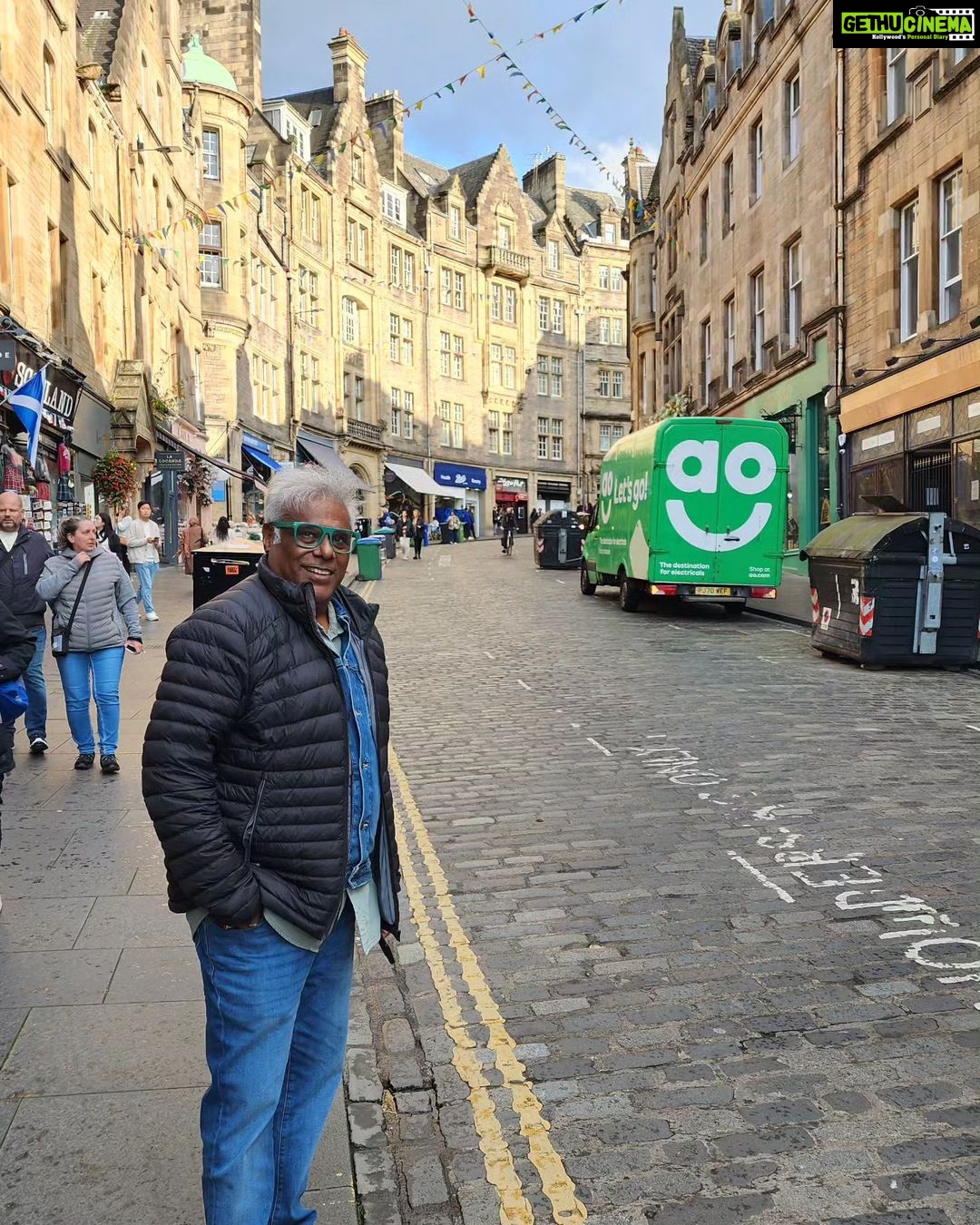 Ashish Vidyarthi Instagram - Discover, experience and dance with the moment. Alshukran Bandhu Alshukran Zindagi! #edinburgh #scotland #fpz #ashishvidyarthi #actorslife #fiftypluszindagi Edinburgh Scottland