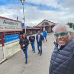 Ashish Vidyarthi Instagram - As we travel, we find what was waiting to be discovered .. Cheers and love Dear Dosst.. Let each day be filled with wonder and wow! Thank you for joining us on our new journey on YouTube #FIFTYPLUSZINDAGI #ASHISHVIDYARTHI #FPZ Aviemore, Scottish Highlands.