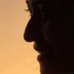 Ashish Vidyarthi Instagram - A moment captured even as the Sun set in Kannur last evening. I loved the glisten in her eyes and her lashes against the orange sky. @ru.pa.li.73 clicked on the Samsung S23. No Instagram filter has been used. @samsungindia @samsungmobile Seashell , Haris Beach Home