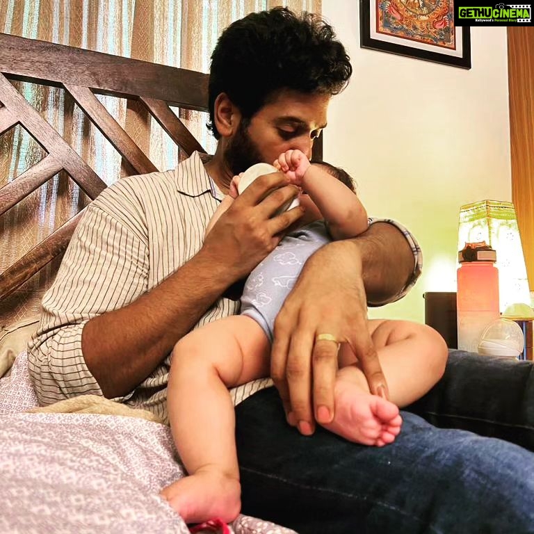 Ashwin Kakumanu Instagram - #daddyduties