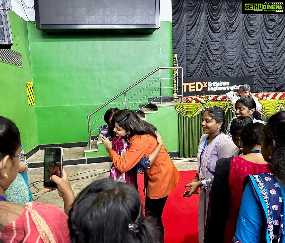 Avantika Mishra Instagram - My first Tedx talk! ✅ This was up on my vision board of 2023.💫 From being an engineering student myself to giving a talk at an engineering college, life has come full circle. From being gripped by the “Fear of failure” at 19 to taking the leap of faith that has brought me here. This has been a stuff of dreams. I have fallen, cried, picked myself up, succeeded and I’m just getting started. The real magic happens when you follow your heart, not the clock. 🫶🏻🌸 Thank you @tedx_official @tedx_srisairamengclg_23 for having me. ❤️