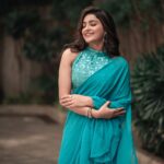 Avantika Mishra Instagram – It was a beautiful bright day, and a sky so blue you could drown in it. 💙 

Wearing @knotweddinghouse 
Jewellery @arikatelier 
Shot by @ms_fotography_official