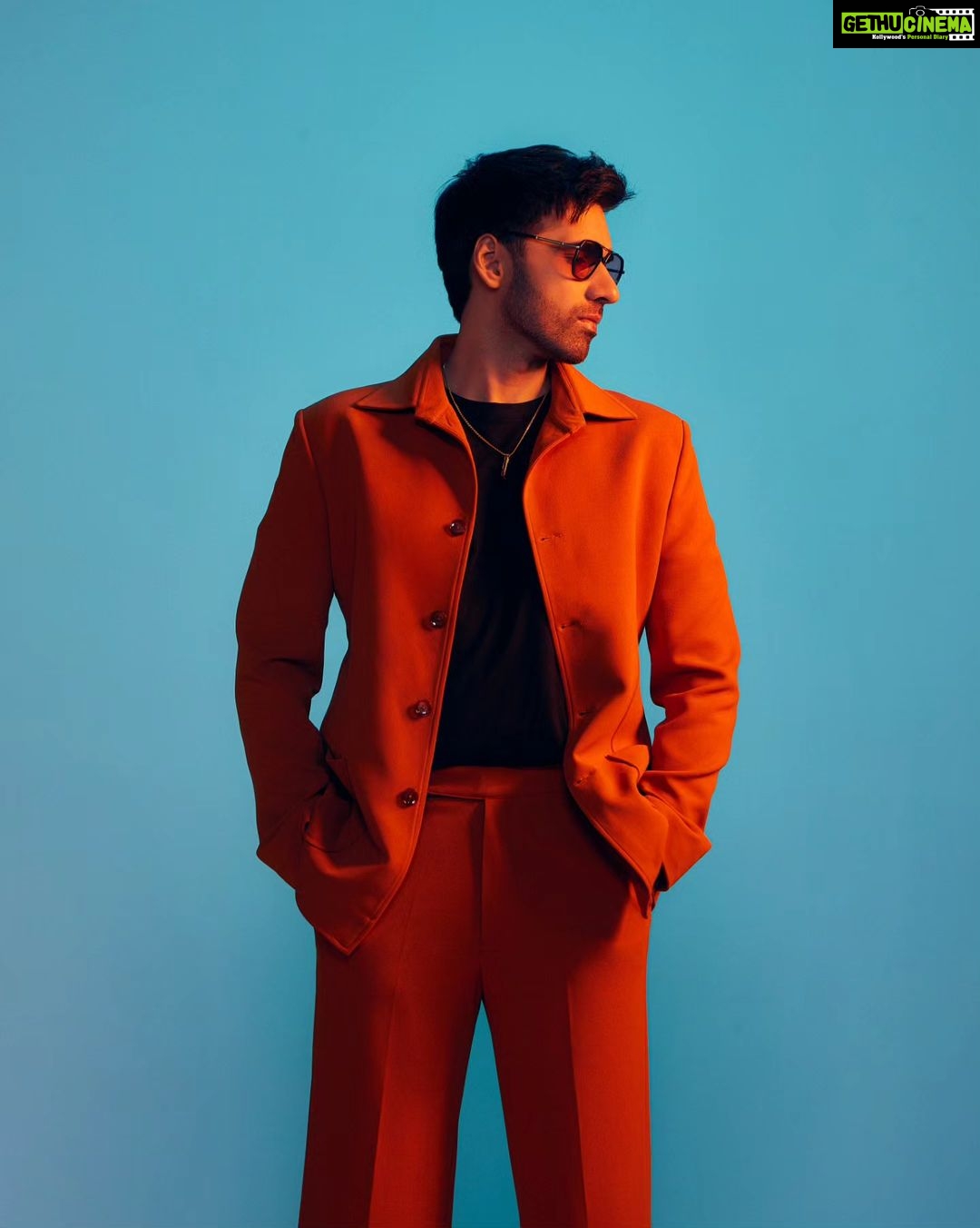 Avinash Tiwary Instagram - From a spark in the night, dreams took flight, In the city's heart, they flamed so bright. A fiery path where dreams did play, In the blaze, they found their way. 🔥🔥 Outfit - @mintblushdesigns Shoes - @lussolifestyleofficial Accessories- @ishhaara @esmecrystals @ascend.rohank Glasses- @lenskart Style by - @who_wore_what_when Photography - @mohitvaru Makeup - @esther_hmu Hairstylist - @sunny.lisboa