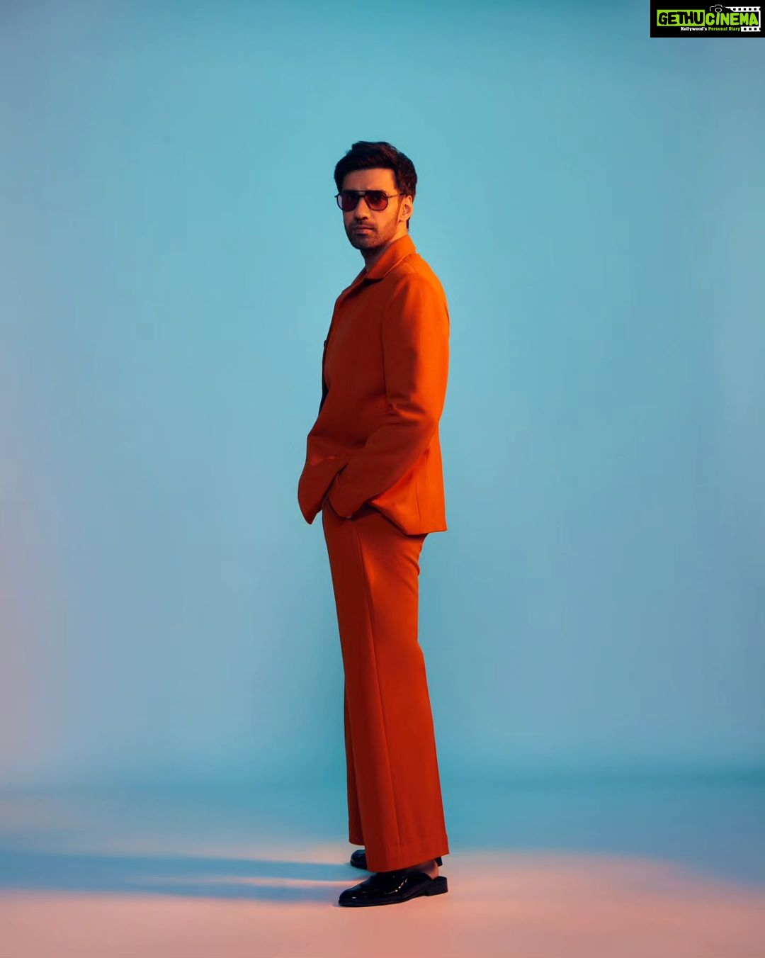 Avinash Tiwary Instagram - From a spark in the night, dreams took flight, In the city's heart, they flamed so bright. A fiery path where dreams did play, In the blaze, they found their way. 🔥🔥 Outfit - @mintblushdesigns Shoes - @lussolifestyleofficial Accessories- @ishhaara @esmecrystals @ascend.rohank Glasses- @lenskart Style by - @who_wore_what_when Photography - @mohitvaru Makeup - @esther_hmu Hairstylist - @sunny.lisboa