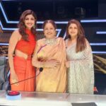 Bhagyashree Instagram – Thank you for all the love.

 #SajiniShindeKaViralVideo 
Hum toh viral ho gaye ji ! 
@nimratofficial
@radhikamadan

Had so much fun with you all.
@theshilpashetty
@kirronkhermp 
@arjunbijlani
