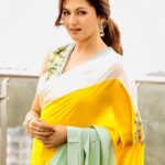 Bhagyashree Instagram – Shine bright !
There can be nothing more empowering than being yourself.

#sarilove #shinebright
#style #saree #glow #shinelikeadiamond #beyourownkindofbeautiful #bethewomanyouwanttobe 
Stylist – @roshni0819
Outfit – @ishaguptatayal x @connectedforfashion
Photographer @pinkiemakhijani