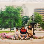 Bhagyashree Instagram - #throwbackthursday Some vivid memories still flock my mind.. the best are always with me, all the time. Sometimes I wish I could rewind The crazy fun filled times left behind. Now focused goals, takes up their time Just as much as memories take up mine. Love my babies @abhimanyud @avantikadassani #memories #funtimes #momentsintime