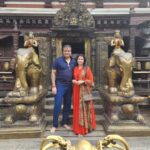 Bhagyashree Instagram - Glimpses of our weekend in Nepal. #weekendvibes #holiday #hubbynme #nepal #kathmandu #weekend #holidaydestination Kathmandu, Nepal