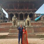 Bhagyashree Instagram - Glimpses of our weekend in Nepal. #weekendvibes #holiday #hubbynme #nepal #kathmandu #weekend #holidaydestination Kathmandu, Nepal