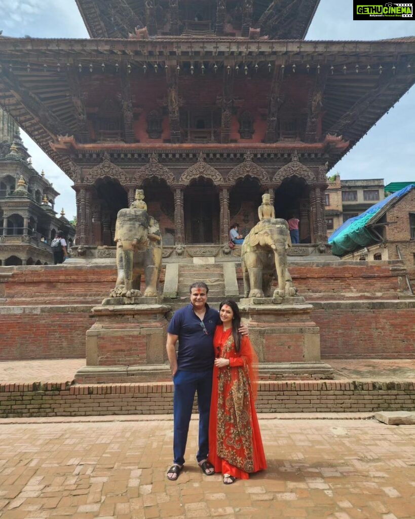 Bhagyashree Instagram - Glimpses of our weekend in Nepal. #weekendvibes #holiday #hubbynme #nepal #kathmandu #weekend #holidaydestination Kathmandu, Nepal