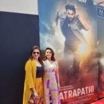 Bhagyashree Instagram - Chattrapati trailer launch ! Watch this young star @sreenivasbellamkonda take over the hearts of the masses with his action and dance along with the lovely @nushrrattbaruccha Watch the complete trailer, link in the bio. #chattrapati #film #trailerlaunch