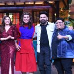 Bhagyashree Instagram - Sapna & Suman ! What a fun time we had on set! @krushna30 @archanapuransingh @kapilsharma #kapilsharmashow #kapilsharma #onset #funtimes