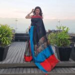 Bhagyashree Instagram – Treasure the weaves of India. Made from the finest silk, this Assamese sari is one of my favourites.

#saree #sari #shinebright #bebeautiful #weavesofindia
#sareelove #traditional #lovethelook #dressedup #bts #shimmernshime #weavers #incredibleindia #beyourownkindofbeautiful
@sanjukta_dutta_
