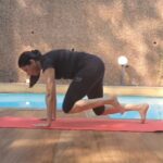 Bhagyashree Instagram - #tuesdaytipswithb New year, new beginnings. Animal Flow, its an integration of yoga, pilates and calesthenics.. a functional exercise routine that helps with mobility, strength and flexibility. Sometimes lethargy kicks in. I had a lot of people asking me why I am not posting mote of my exercise routines..😅.. it was because , honestly I was having a bit of an issue with self motivation... so I decided to get myself a trainer to push me into something challenging. When you have a goal, then its easier to push yourself to achieve a target. . I am going to share my journey with you in the next couple of weeks... hoping that ot motivates you too. @askknatural @mr.yashpatel #animalflow #functionaltraining #workout #core #workoutmotivation #coreworkout #exercise #corestrength #workoutmotivation #fitnessmotivation #bestrong #fitness #domorebemore #exercise #muscles #health #flexibility #mobility #strengthtraining