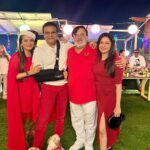 Bhagyashree Instagram - Christmas 'Joy' Celebrations last night! Thank you @simplysheeba for a super fun party. Happy birthday @akashdeep25 (Joy to us) #celebrations #christmas #christmasmood #birthday #friendsforever #funwithfriends #funmoments #funmood