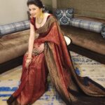 Bhagyashree Instagram – Red, red wine….
.
.

Stylist – @roshni0819
Outfit – @turajaofficial x 
@offbeatmediain
Hair – @nadeemkhan.hair
#sarilove #sari
#saree #traditional #indianweaves #weavesofindia #bebeautiful #beyourownkindofbeautiful #indianwear #royalty #classic #jamevar