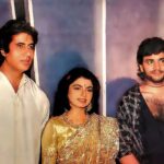 Bhagyashree Instagram - Happy birthday Sir, @amitabhbachchan You have been for me an idol, a crush, an actor par excellence and a phoenix for sure! You have overcome many obsticles in your life and I sincerely wish you the best of health n loads of happiness on your big day. This pic is from the set of our film Payal, way back in the 90's. #birthdaywish #birthday #bigB #amitabhbachchan