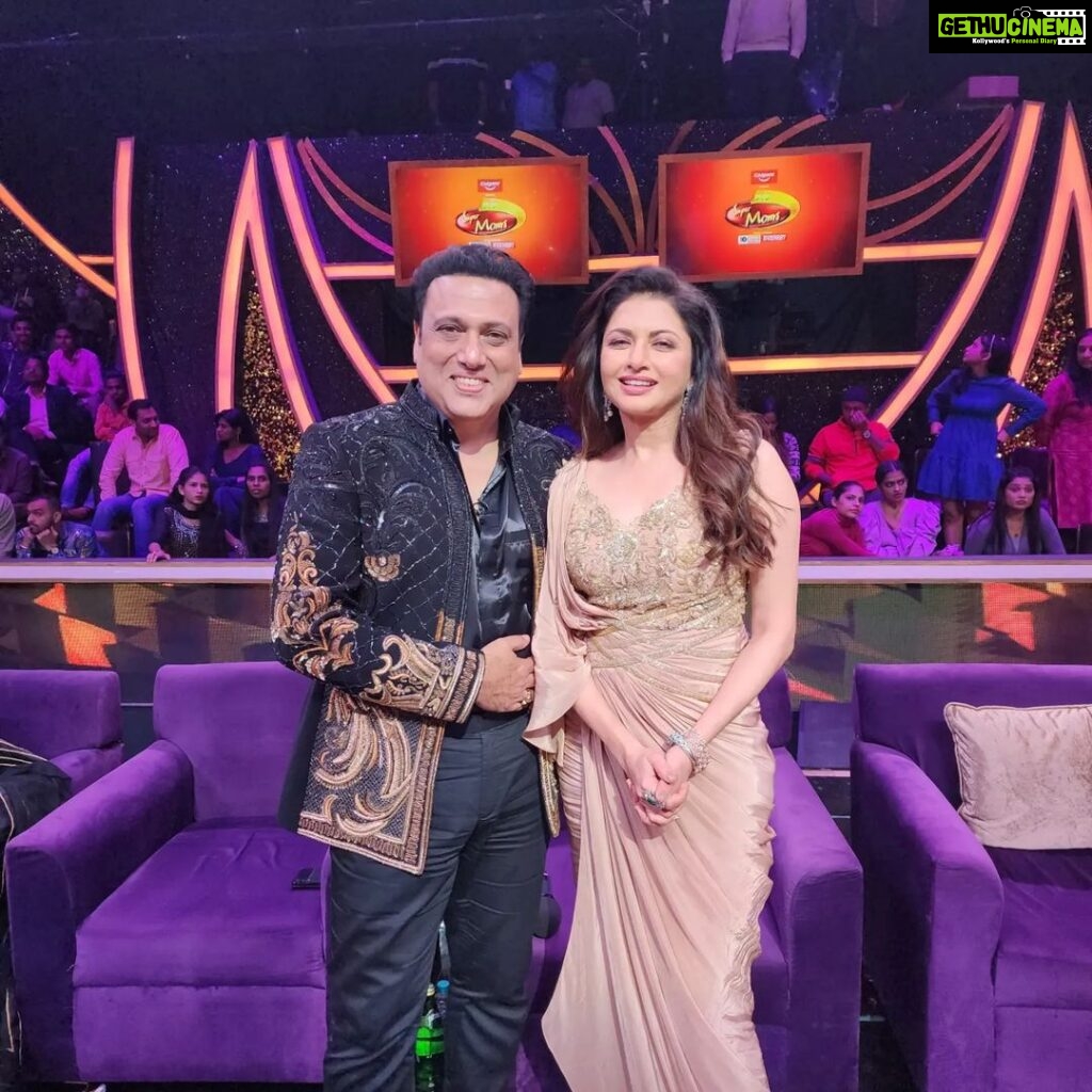 Bhagyashree Instagram - And Its a wrap !!! What a funfilled, entertaining super exciting finale of #didsupermoms it was ! I thouroughly enjoyed my first tryst as a judge on this show. To encourage and applaud all the moms and to connect with all the viewers of this extemely positive show, was wonderful. Also got to meet so many of my friends from the industry too. Do watch it on @zeetv @zee5 @govinda_herono1 @neena_gupta @rashmika_mandanna @ijaybhanushali