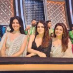 Bhagyashree Instagram – Thank you for all the love.

 #SajiniShindeKaViralVideo 
Hum toh viral ho gaye ji ! 
@nimratofficial
@radhikamadan

Had so much fun with you all.
@theshilpashetty
@kirronkhermp 
@arjunbijlani