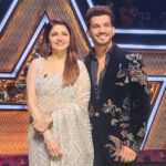 Bhagyashree Instagram – Thank you for all the love.

 #SajiniShindeKaViralVideo 
Hum toh viral ho gaye ji ! 
@nimratofficial
@radhikamadan

Had so much fun with you all.
@theshilpashetty
@kirronkhermp 
@arjunbijlani