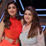 Bhagyashree Instagram – Thank you for all the love.

 #SajiniShindeKaViralVideo 
Hum toh viral ho gaye ji ! 
@nimratofficial
@radhikamadan

Had so much fun with you all.
@theshilpashetty
@kirronkhermp 
@arjunbijlani