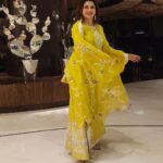 Bhagyashree Instagram – Navratri ki dhoom !!

Touring all over the country and having the experience of a lifetime seeing the beautiful way navratri is celebrated all over India. I even danced to the heart thumping current favourite #vithala song in #hyderabad 

#incredibleindia
#navratri #festivalsofindia #dance #festivewear #festivevibes 
Stylist – @roshni0819 
Outfit – @leela_by_a x @offbeatmediain