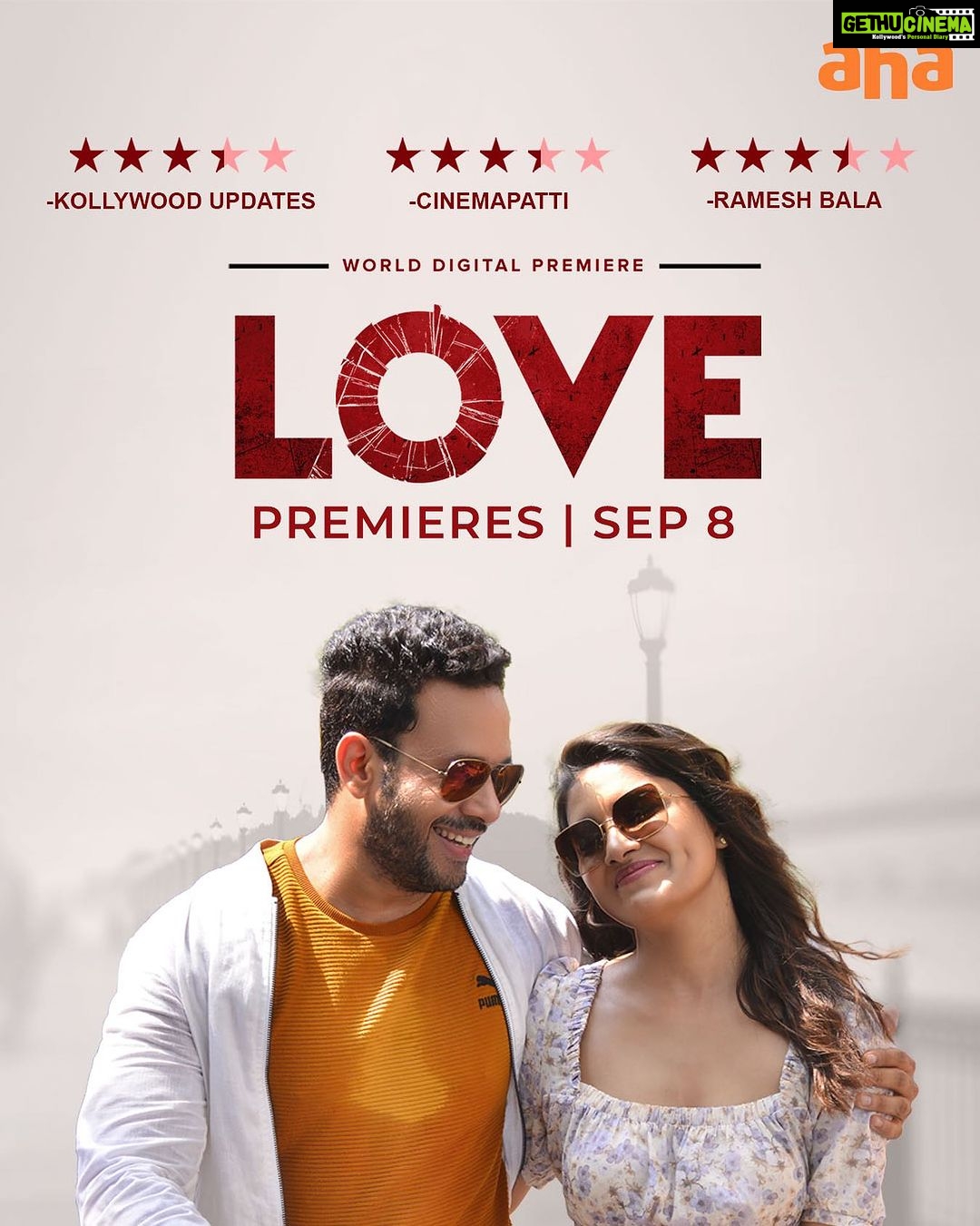 Bharath Instagram - #Love🩸❤ Prepare for a mind-bending psychological thriller🤯 for the ultimate movie buff in you 🤩 Premieres on Aha this September 8th 📌 @bharath_niwas @vanibhojan_ @rpfilms_official @rpbalaofficial @ronnie.raphael @p.g.muthiah @rajakrishnan_mr @actor_vivekprasanna @iamswayamsiddha @stunner_sam @a.pa.raja @iantoprasanth @an_editor_ajmj @teamaimpr