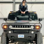 Bharath Instagram – Hummer-inggggg 🖤  #throwback #black #canadiandiaries #instagram