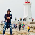 Bharath Instagram – Walking into Peggy’s cove be like 😀🇨🇦🍁😇 Peggy’s Cove, Nova Scotia